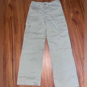 Low rise cargo pants